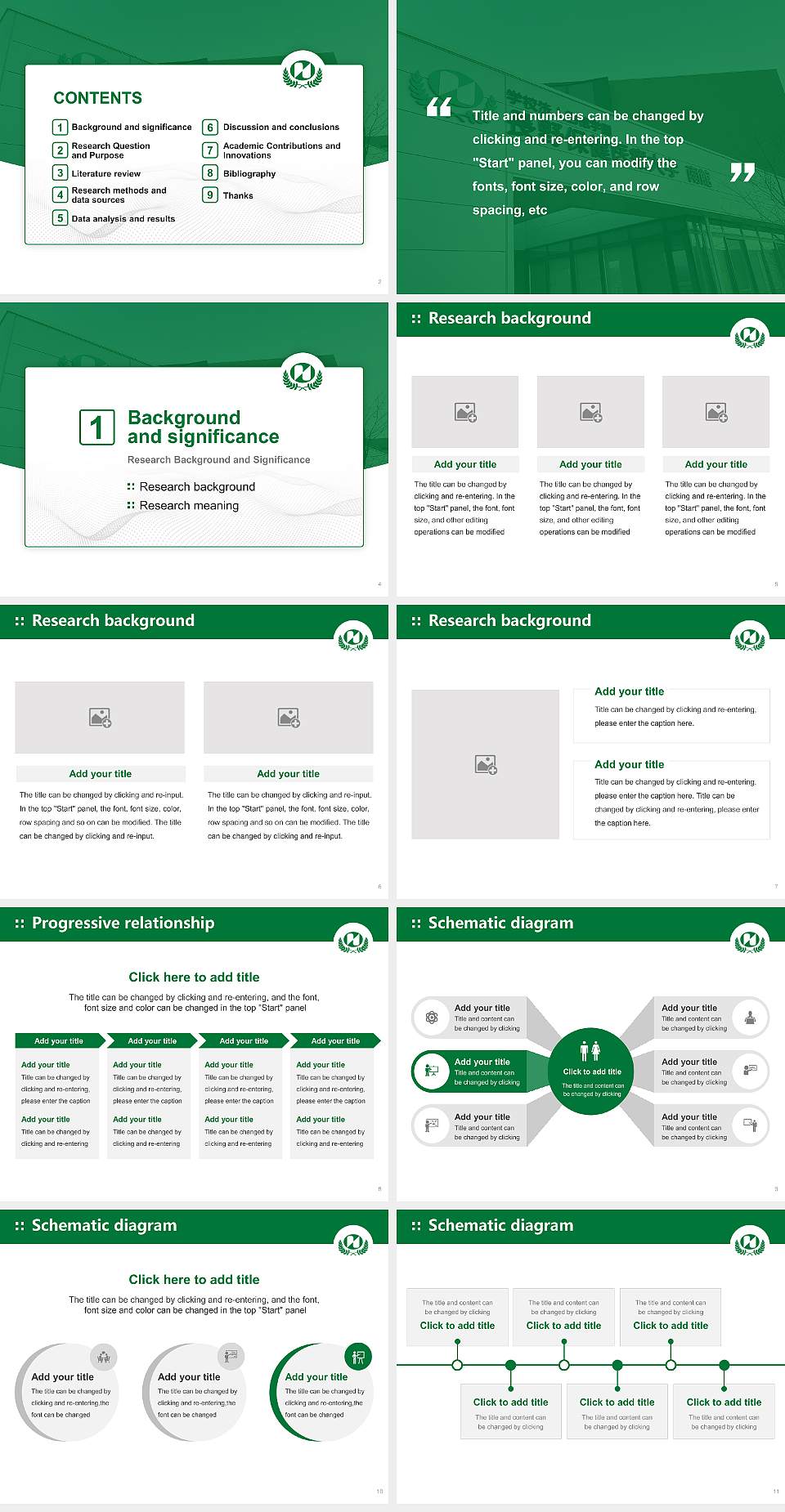 Nagano University of Health and Medicine Graduation Thesis Defense PPT Template4:3 ratio PPT effect preview image2