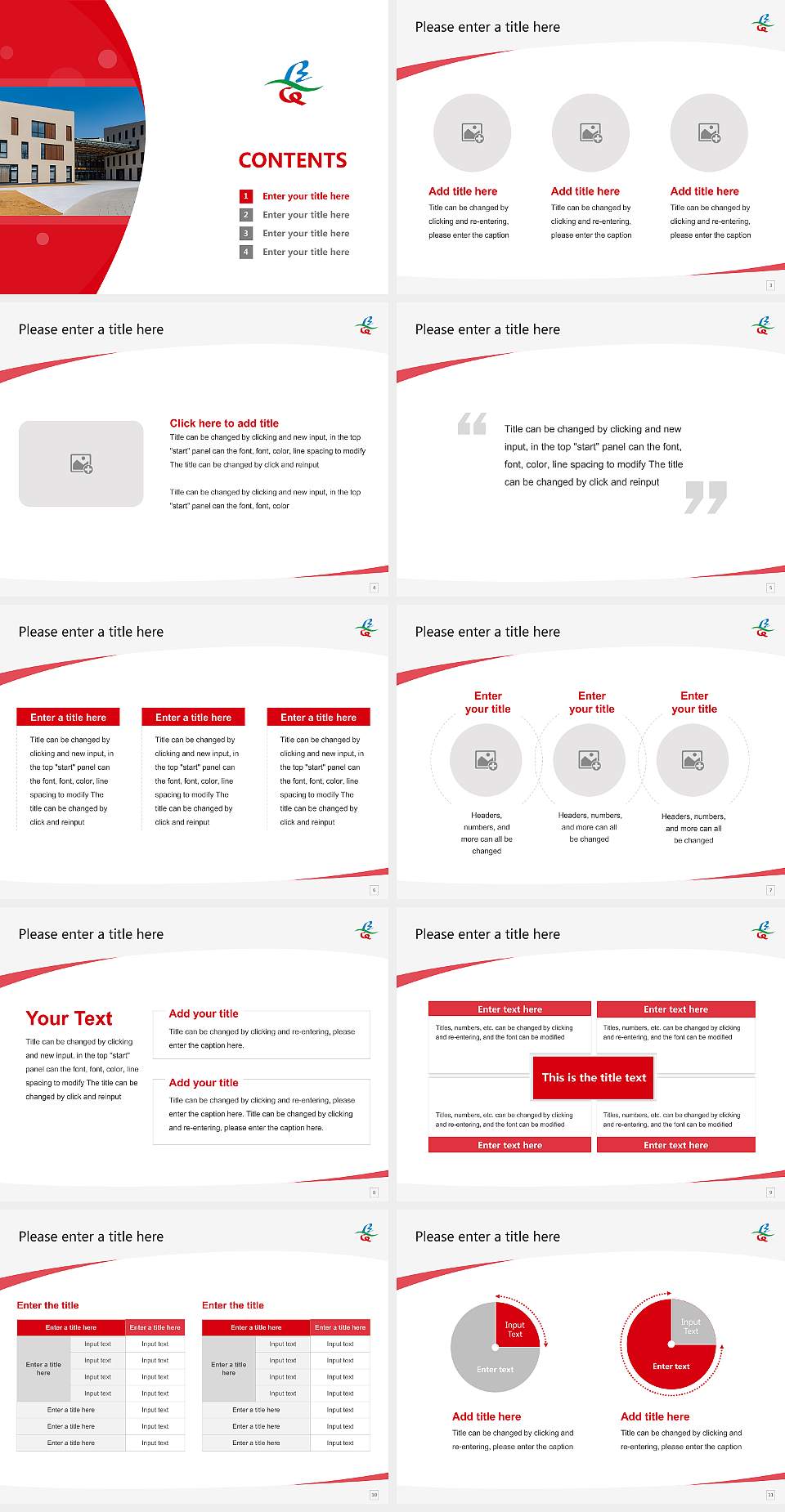 Nagano University Course/Courseware Creation PPT Template4:3 ratio PPT effect preview image2
