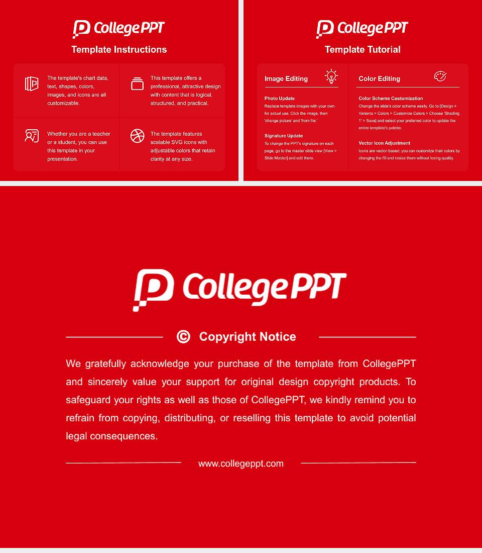 Nagano University Course/Courseware Creation PPT Template4:3 ratio PPT effect preview image5