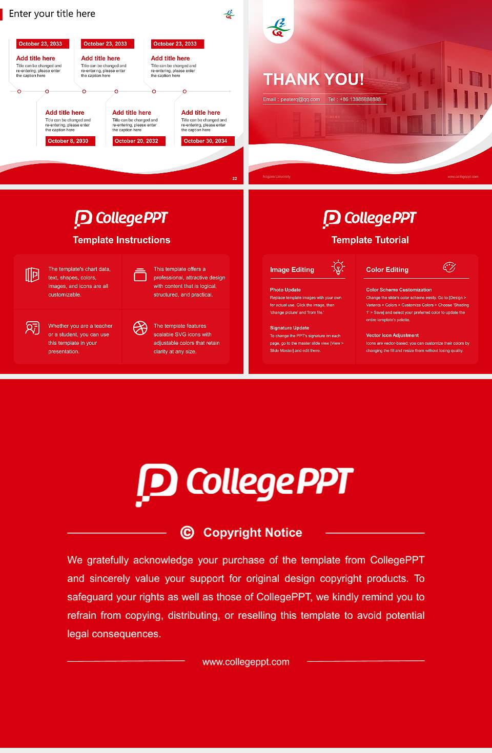 Nagano University Lecture Sharing and Networking Event PPT Template4:3 ratio PPT effect preview image4