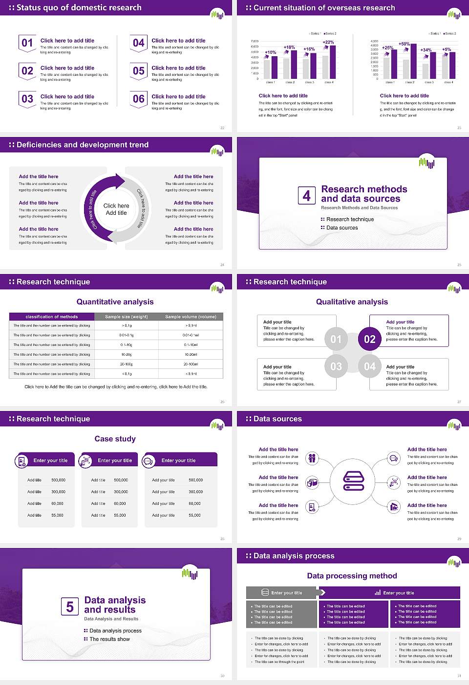 Morioka University Graduation Thesis Defense PPT Template16:9 ratio PPT effect preview image4