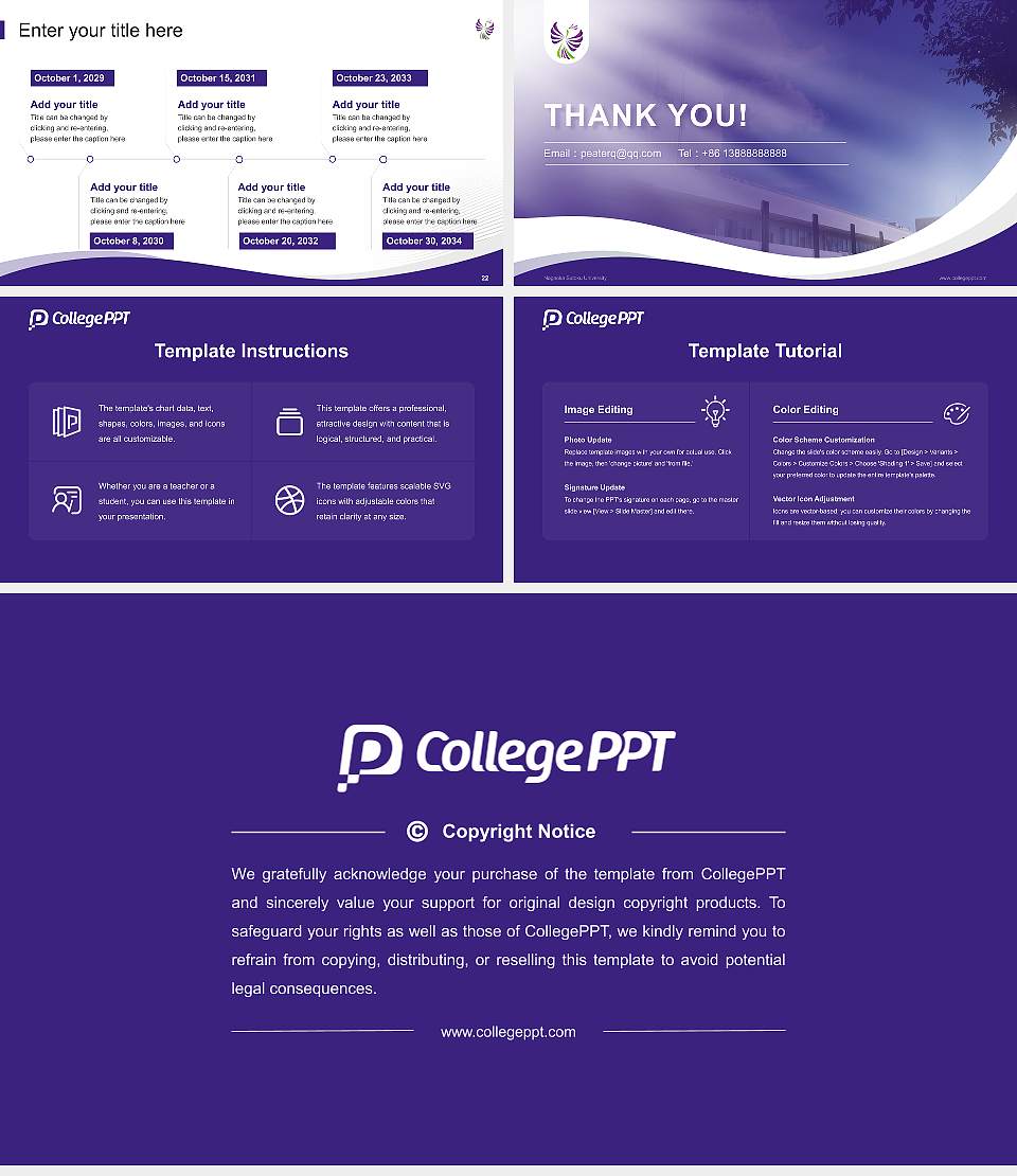 Nagaoka Sutoku University Lecture Sharing and Networking Event PPT Template16:9 ratio PPT effect preview image4
