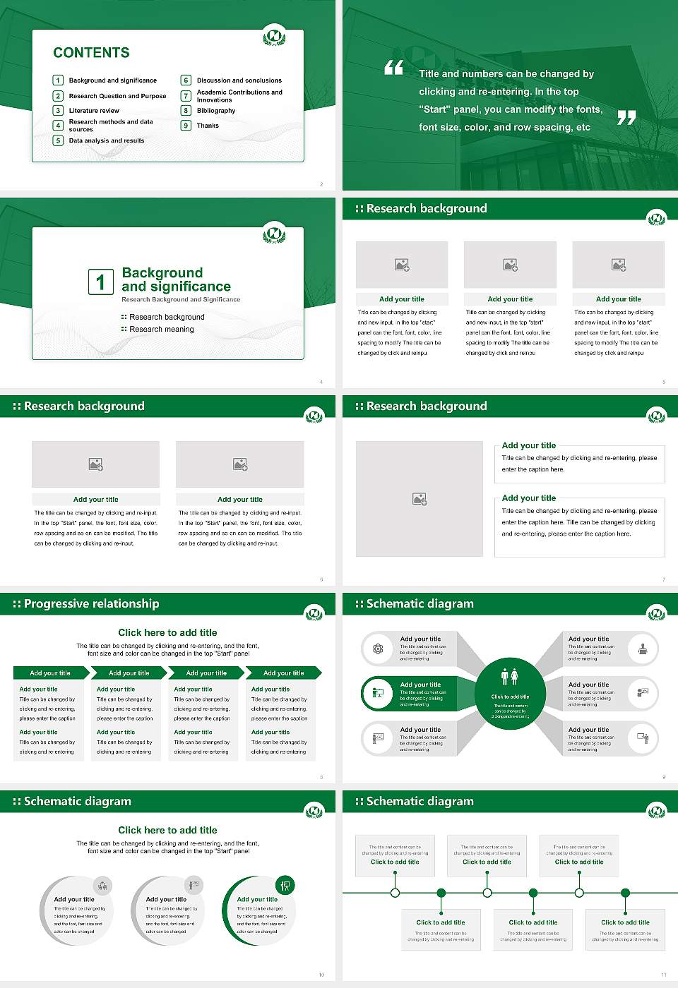 Nagano University of Health and Medicine Graduation Thesis Defense PPT Template16:9 ratio PPT effect preview image2