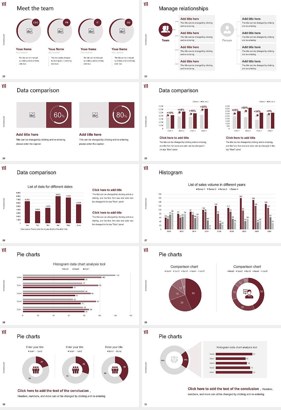 Meisei University Competition/Entrepreneurship Contest PPT Template16:9 ratio PPT effect preview image4