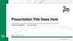 Nagano College of Nursing Thesis Proposal/Graduation Defense PPT Template