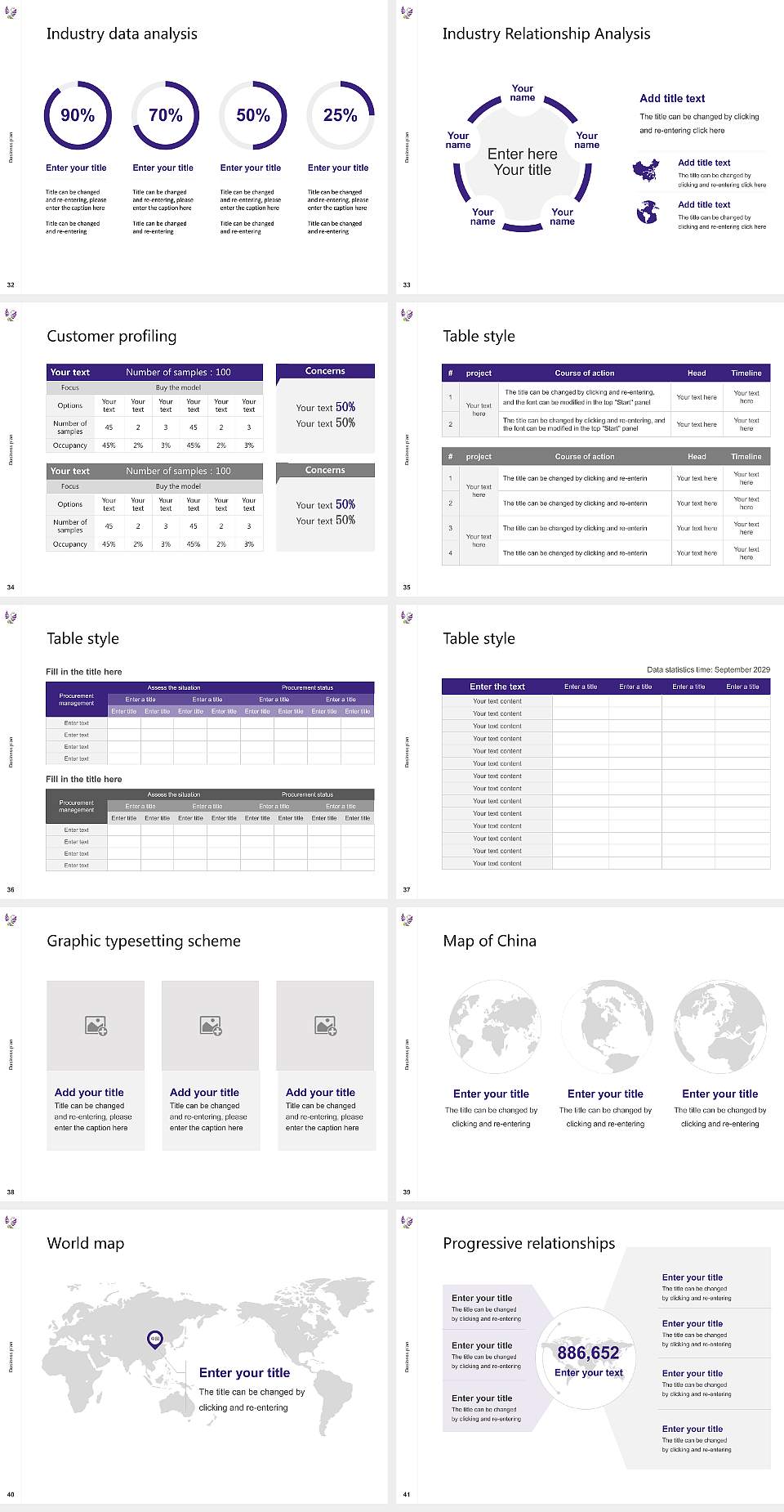 Nagaoka Sutoku University Competition/Entrepreneurship Contest PPT Template4:3 ratio PPT effect preview image5