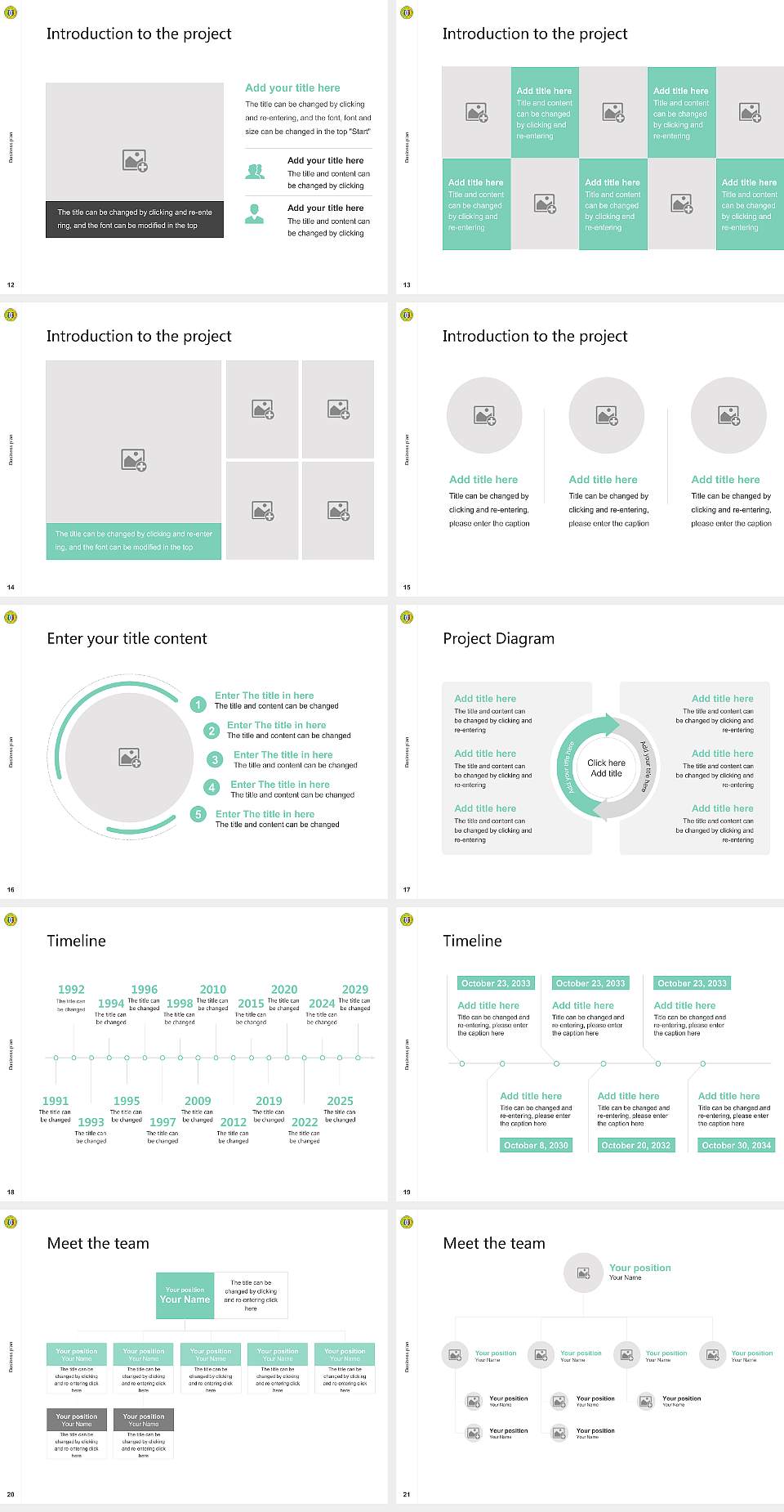 Matsumoto Dental University Competition/Entrepreneurship Contest PPT Template4:3 ratio PPT effect preview image3
