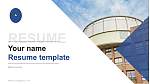 Mejiro University Resume Templat PPT