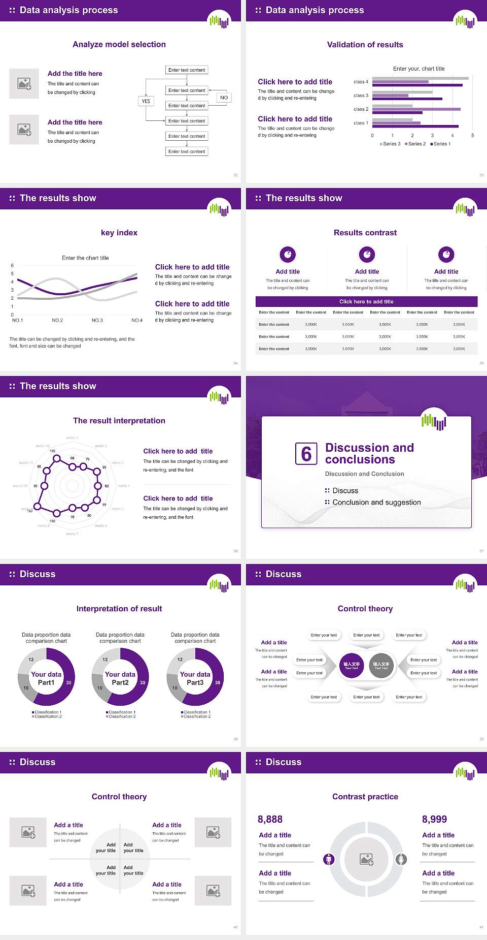 Morioka University Graduation Thesis Defense PPT Template4:3 ratio PPT effect preview image5