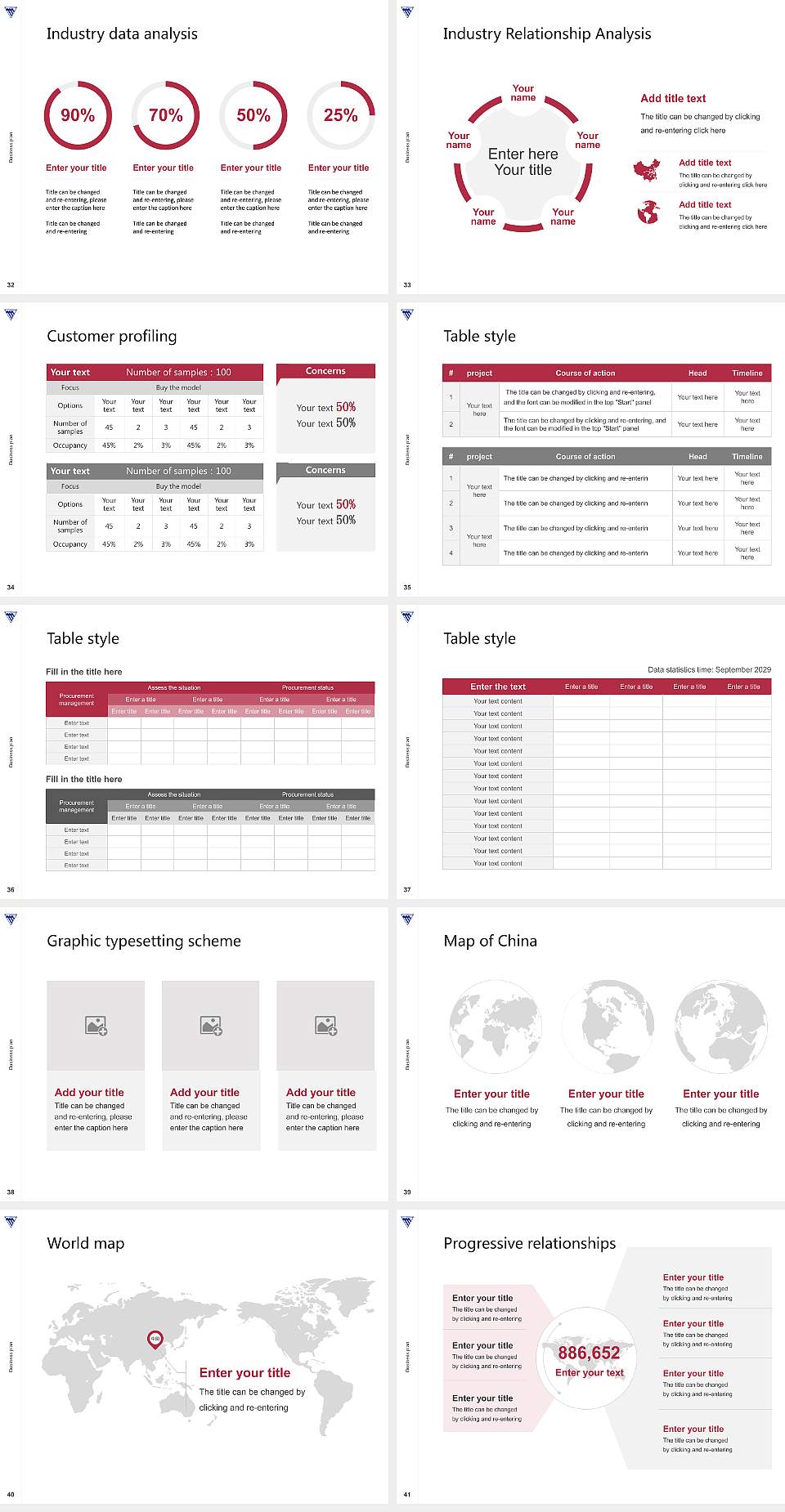 Miyazaki Sangyo-keiei University Competition/Entrepreneurship Contest PPT Template4:3 ratio PPT effect preview image5