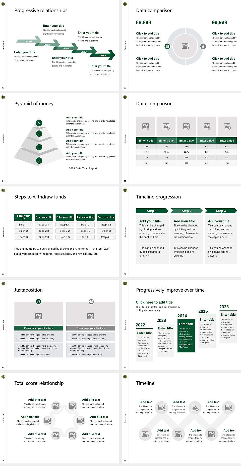 Miyagi University of Education Competition/Entrepreneurship Contest PPT Template4:3 ratio PPT effect preview image8