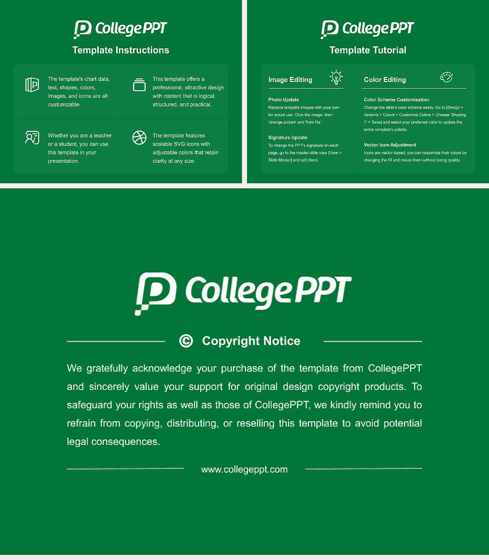 Nagano University of Health and Medicine Course/Courseware Creation PPT Template4:3 ratio PPT effect preview image5