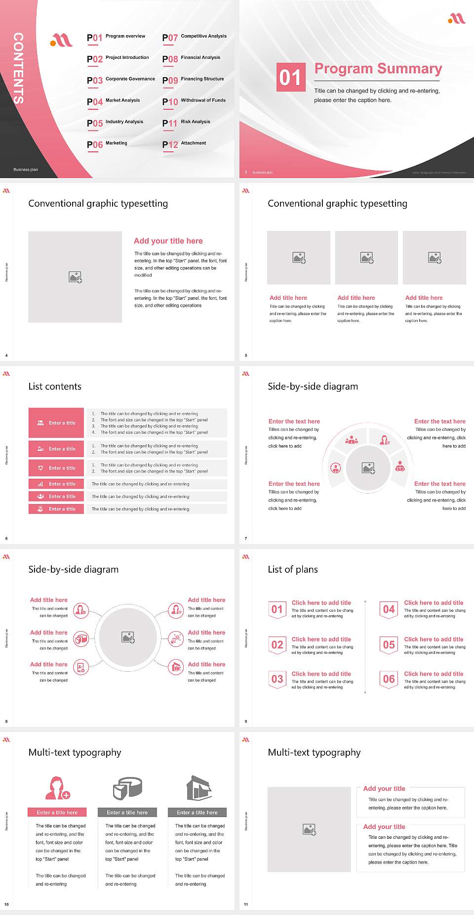 Miyazaki Prefectural Nursing University Competition/Entrepreneurship Contest PPT Template4:3 ratio PPT effect preview image2