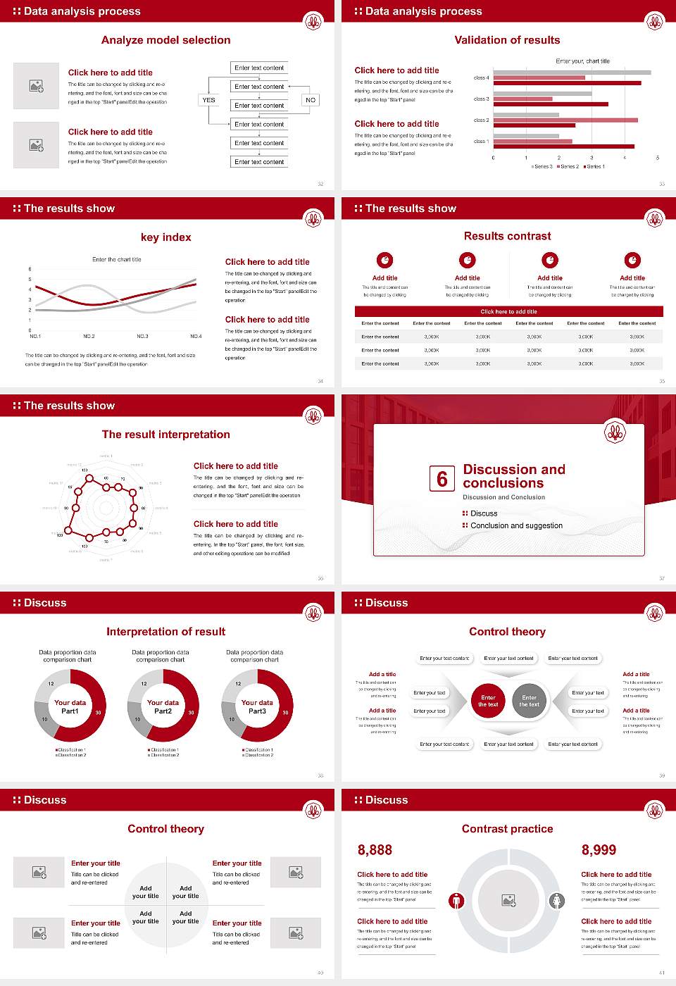 Mukogawa Women’s University Graduation Thesis Defense PPT Template16:9 ratio PPT effect preview image5