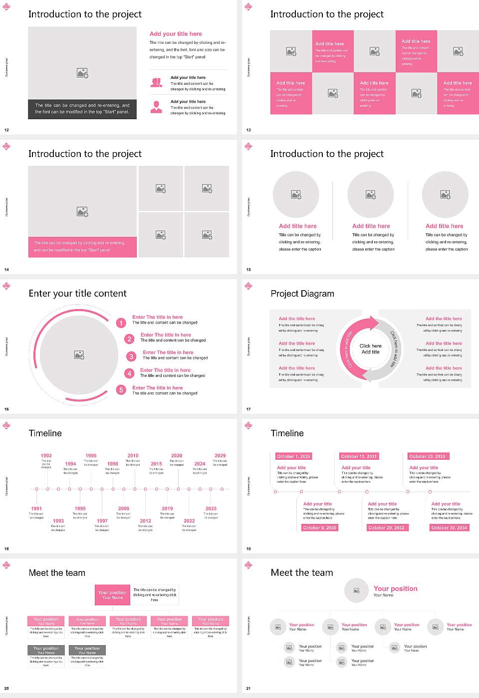 Meio University Competition/Entrepreneurship Contest PPT Template16:9 ratio PPT effect preview image3