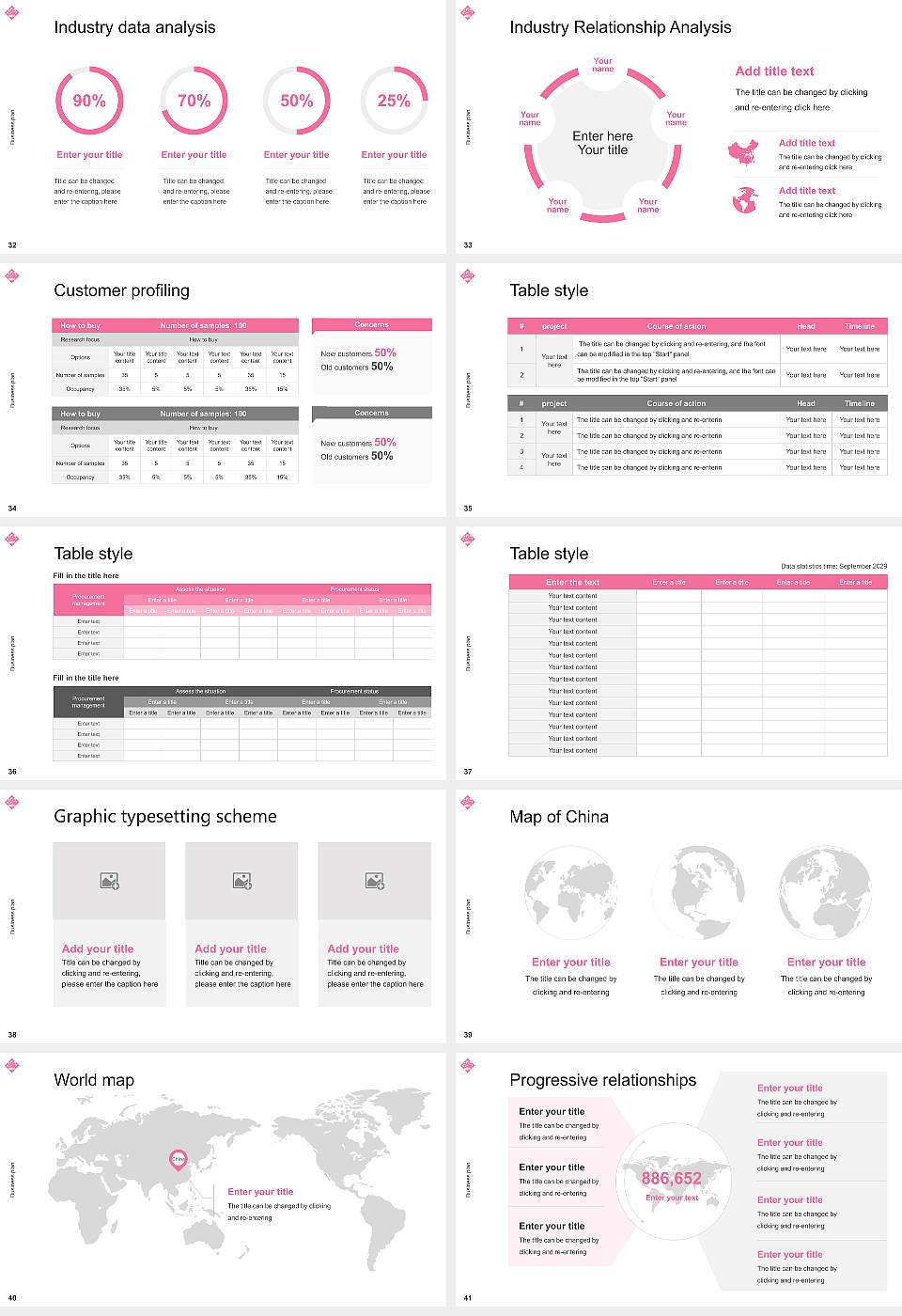 Meio University Competition/Entrepreneurship Contest PPT Template16:9 ratio PPT effect preview image5