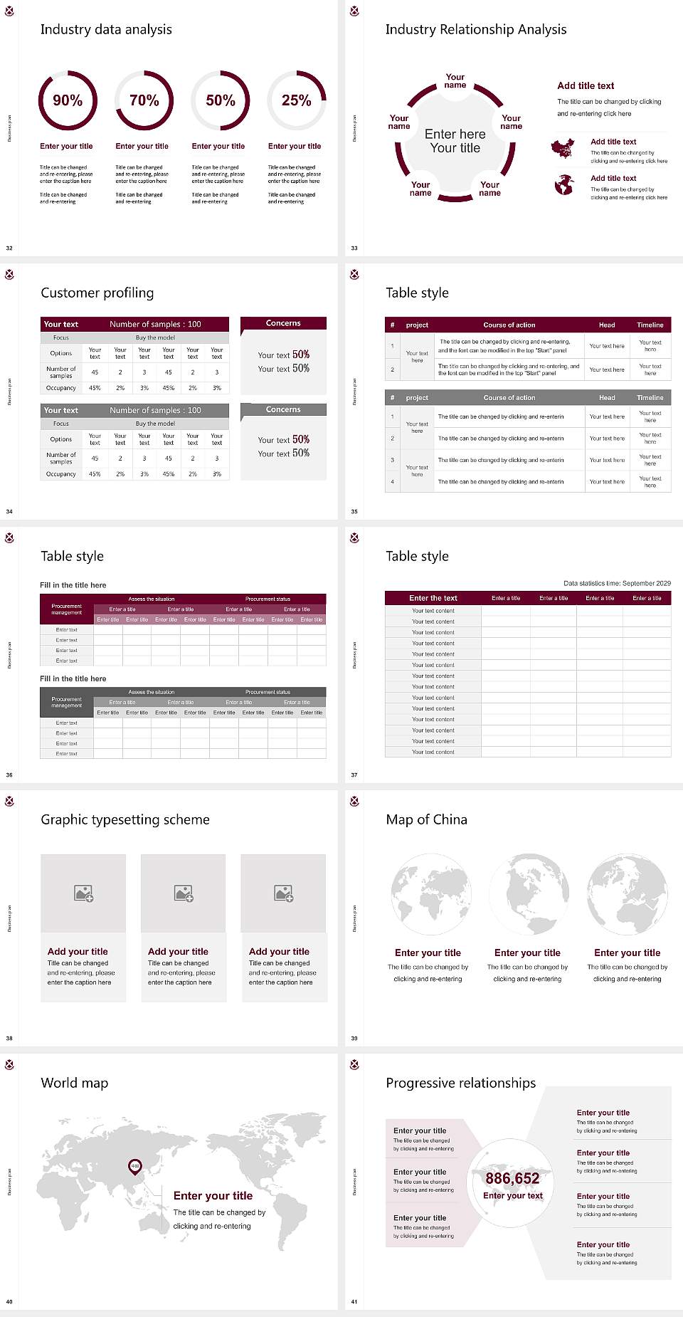 Momoyama Gakuin University of Education Competition/Entrepreneurship Contest PPT Template4:3 ratio PPT effect preview image5