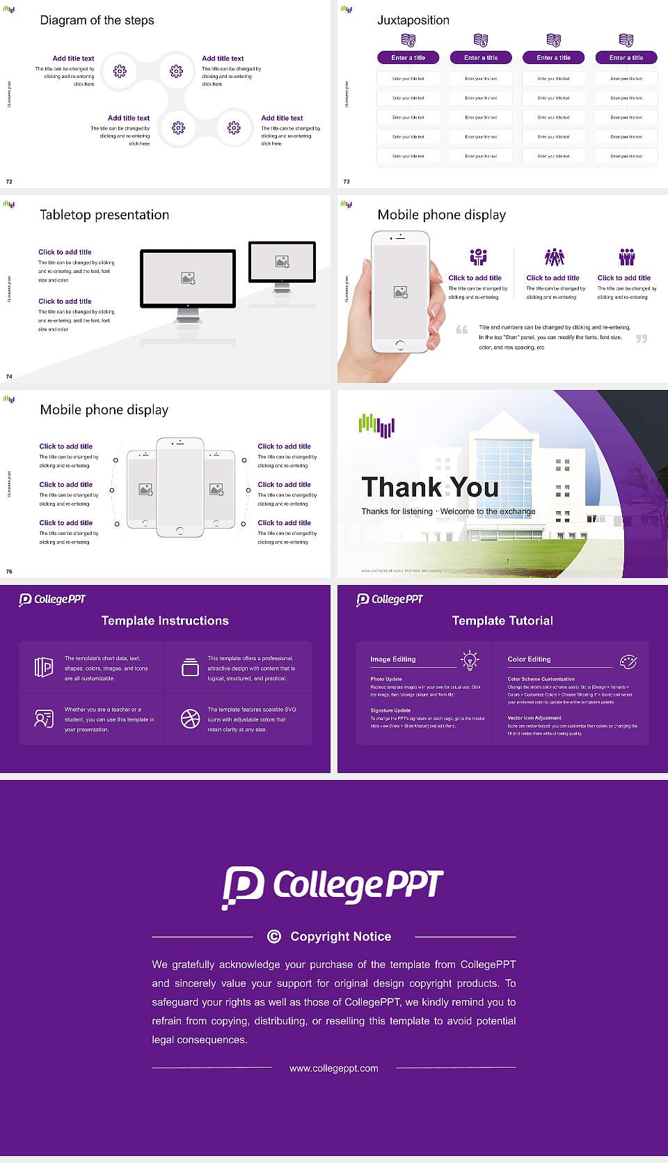 Morioka University Competition/Entrepreneurship Contest PPT Template16:9 ratio PPT effect preview image9