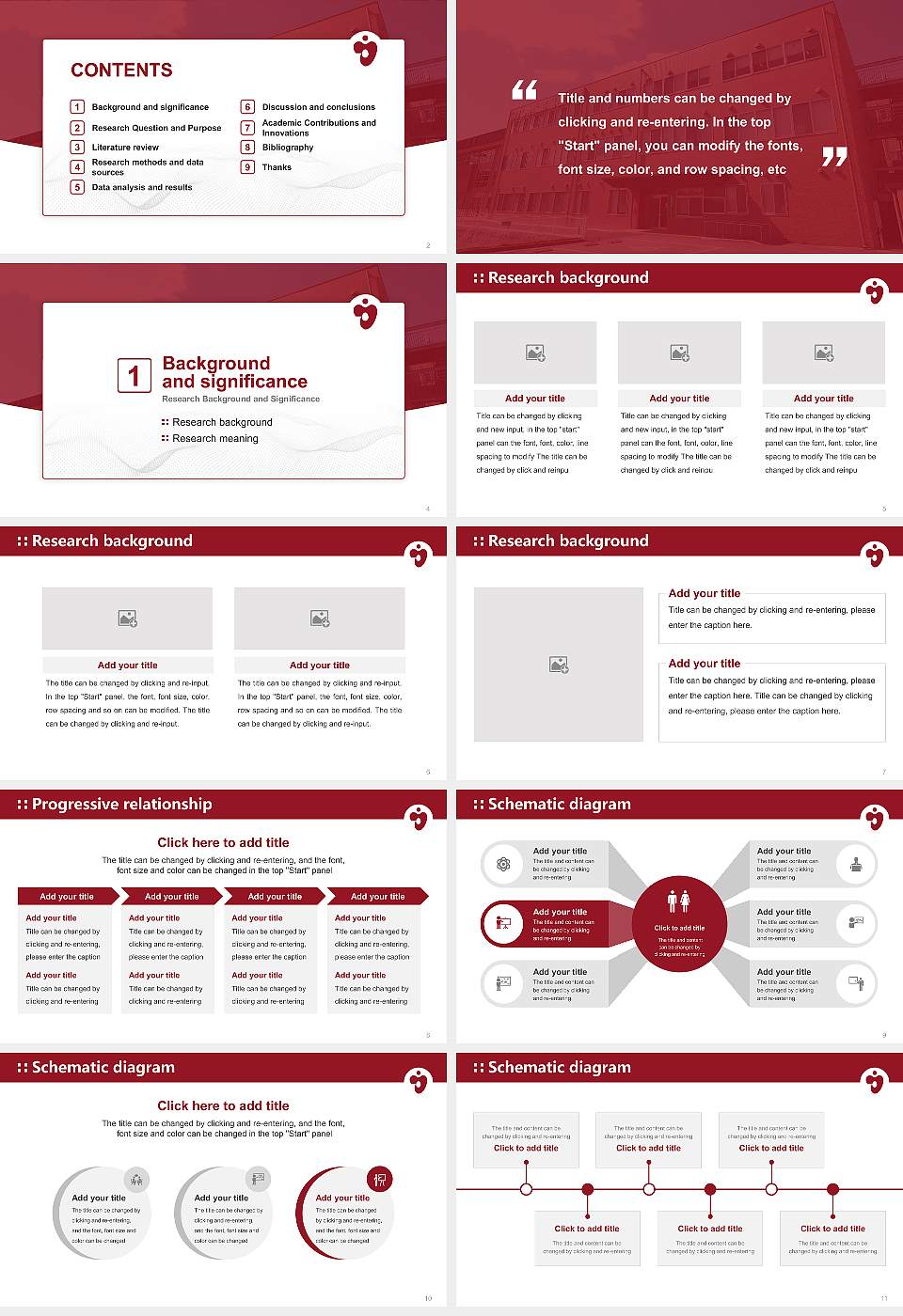 Kyushu University of Nursing and Social Welfare Graduation Thesis Defense PPT Template16:9 ratio PPT effect preview image2