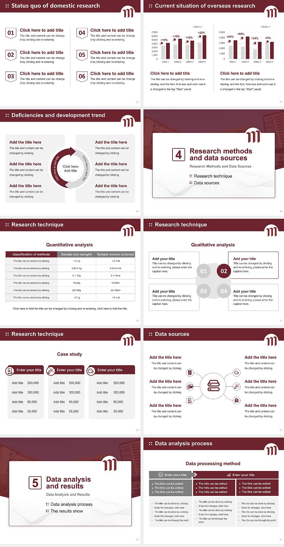 Meisei University Graduation Thesis Defense PPT Template4:3 ratio PPT effect preview image4