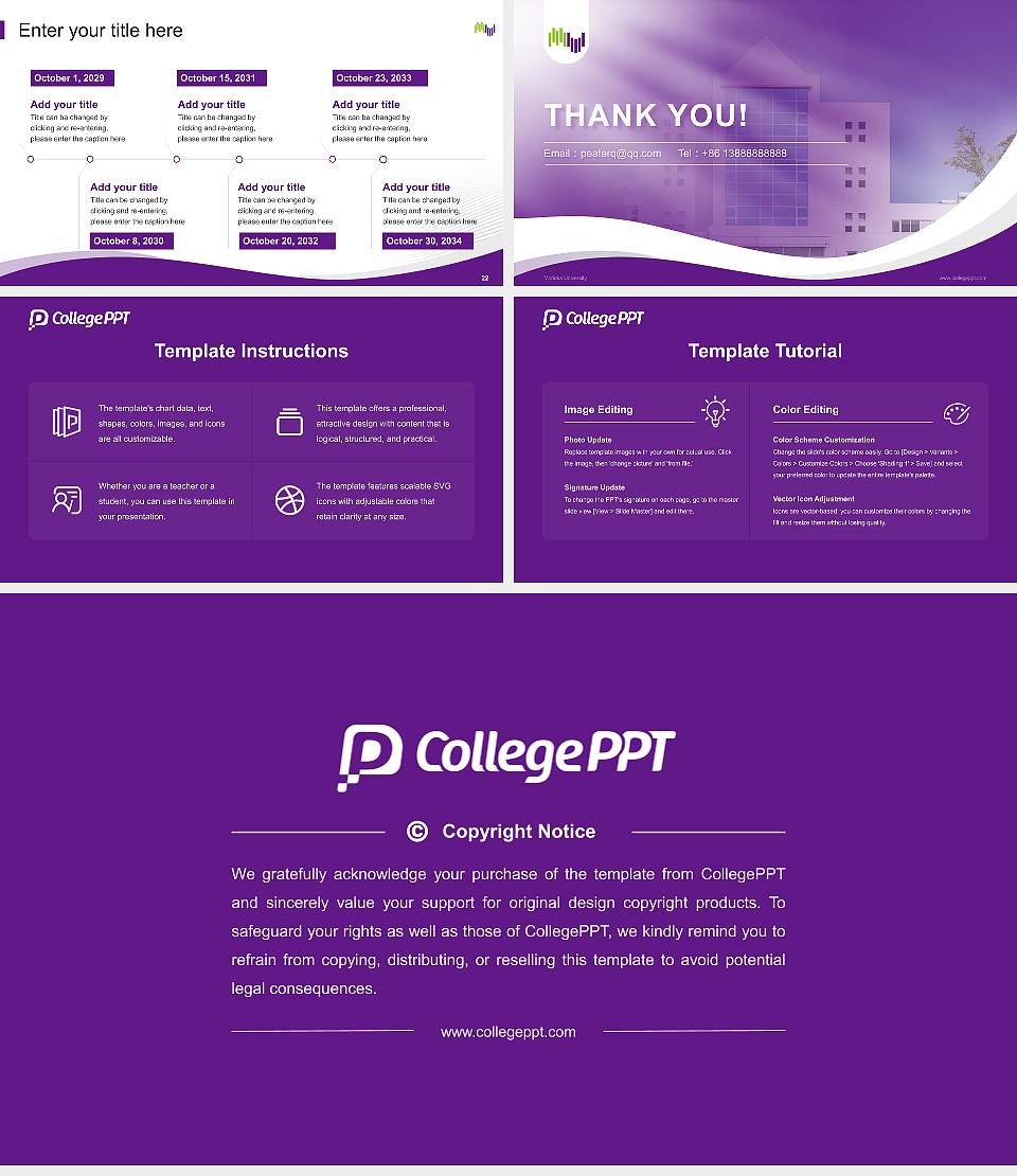 Morioka University Lecture Sharing and Networking Event PPT Template16:9 ratio PPT effect preview image4