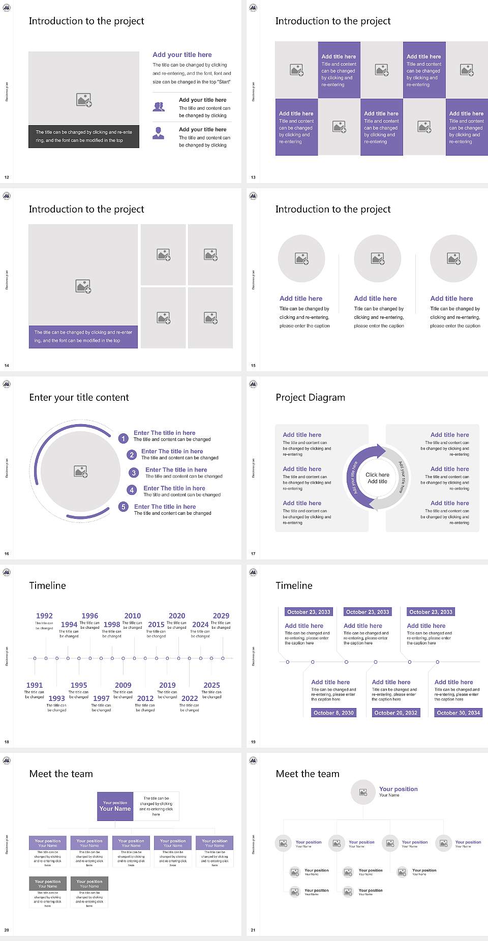 Musashino Academia Musicae Competition/Entrepreneurship Contest PPT Template4:3 ratio PPT effect preview image3