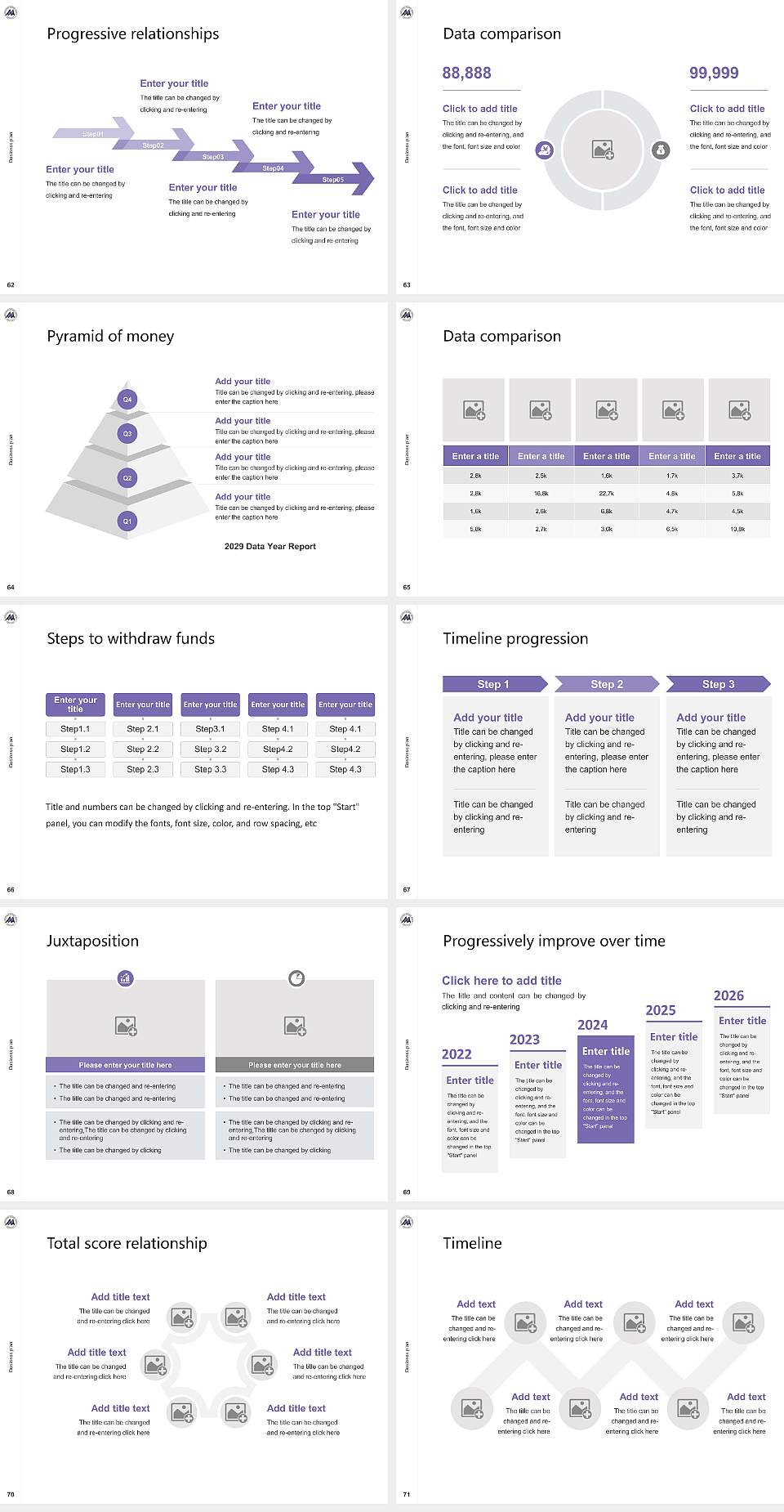 Musashino Academia Musicae Competition/Entrepreneurship Contest PPT Template4:3 ratio PPT effect preview image8