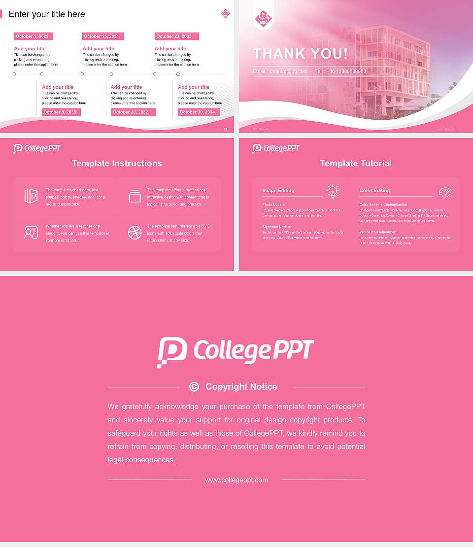 Meio University Lecture Sharing and Networking Event PPT Template16:9 ratio PPT effect preview image4