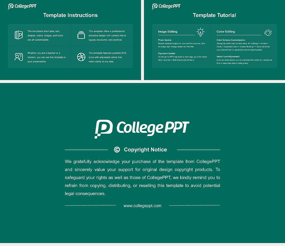 Meikai University Academic Presentation/Research Findings Report PPT Template16:9 ratio PPT effect preview image5