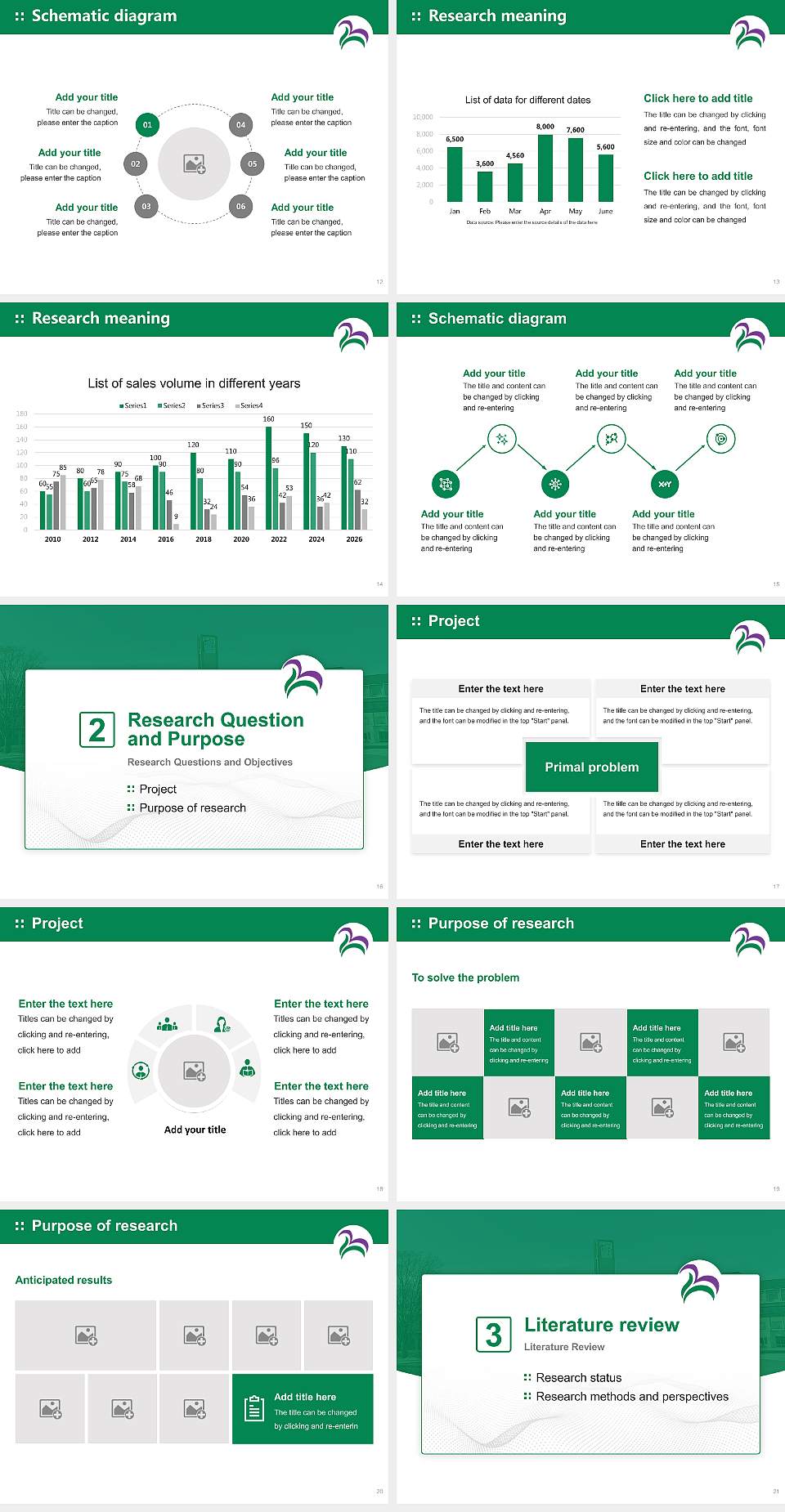 Nagano College of Nursing Graduation Thesis Defense PPT Template4:3 ratio PPT effect preview image3