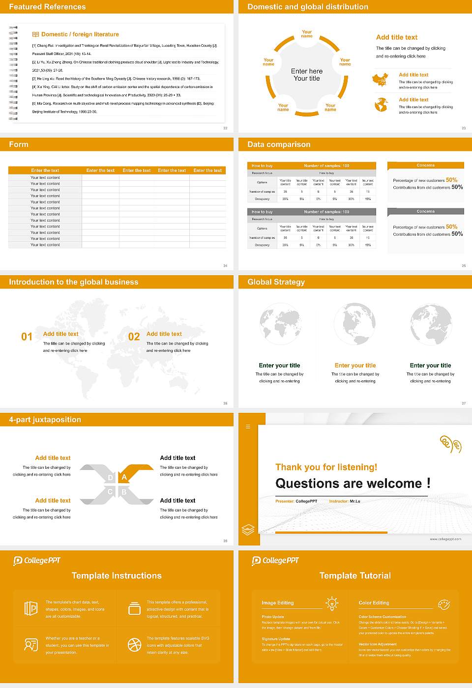 Mie Prefectural College of Nursing Thesis Proposal/Graduation Defense PPT Template16:9 ratio PPT effect preview image4