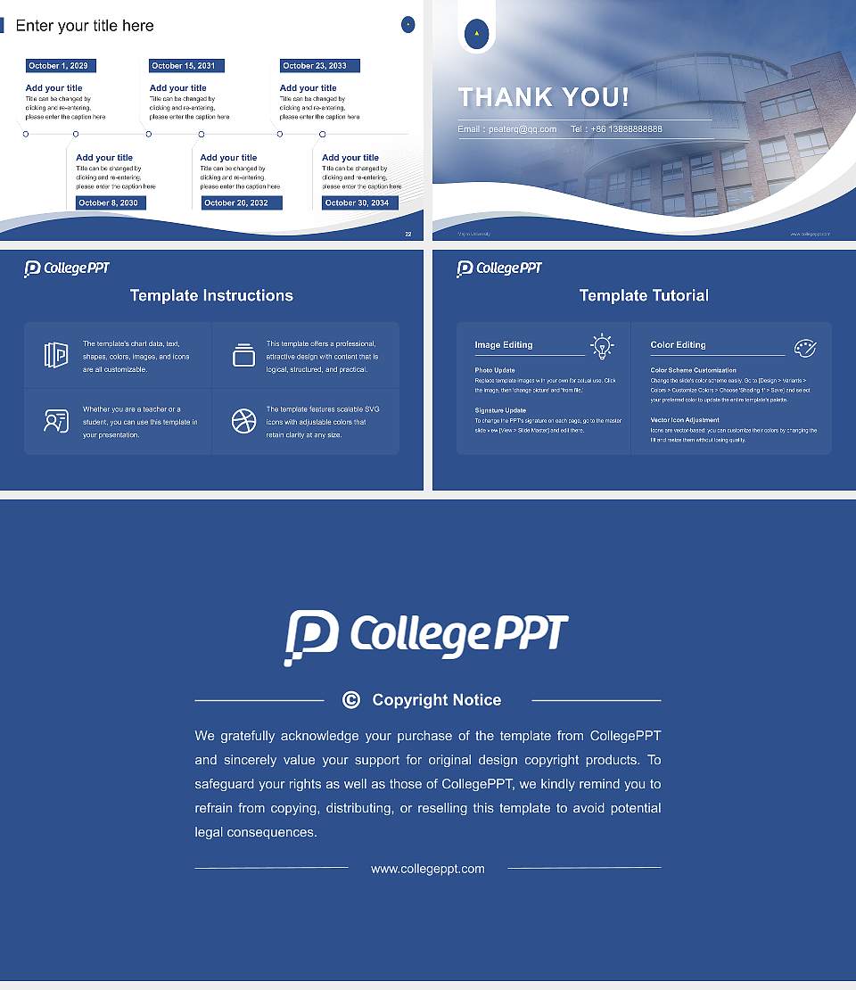 Mejiro University Lecture Sharing and Networking Event PPT Template16:9 ratio PPT effect preview image4