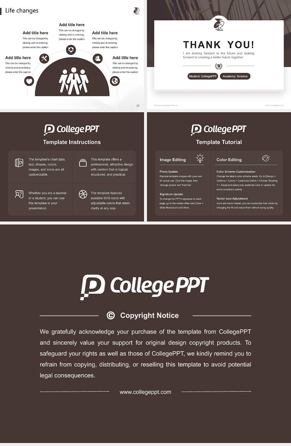 Kunitachi College of Music National Scholarship Defense PPT Template4:3 ratio PPT effect preview image4