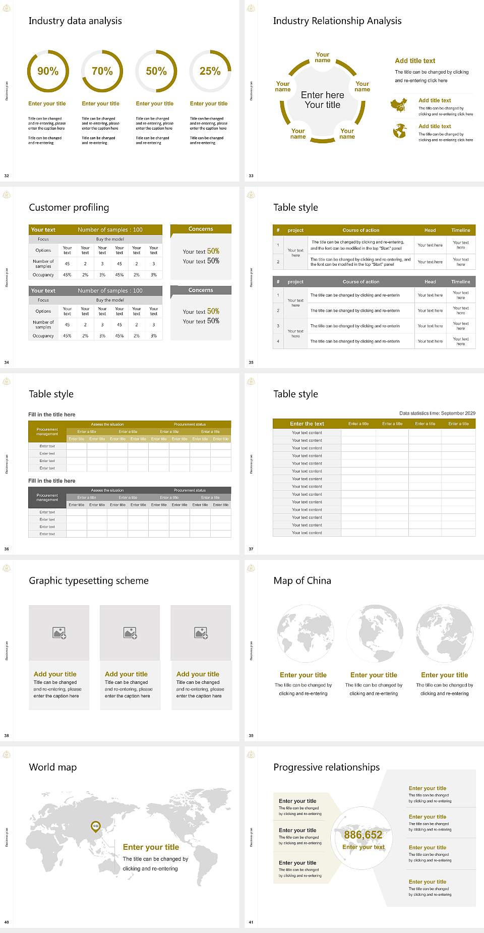 Kyoto Notre Dame University Competition/Entrepreneurship Contest PPT Template4:3 ratio PPT effect preview image5