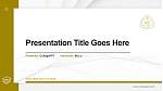 Kyoto Notre Dame University Thesis Proposal/Graduation Defense PPT Template