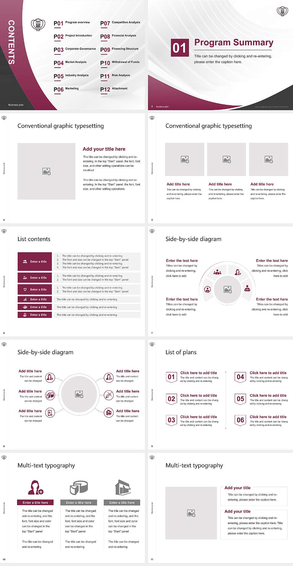 Kyoto  Pharmaceutical  University Competition/Entrepreneurship Contest PPT Template4:3 ratio PPT effect preview image2