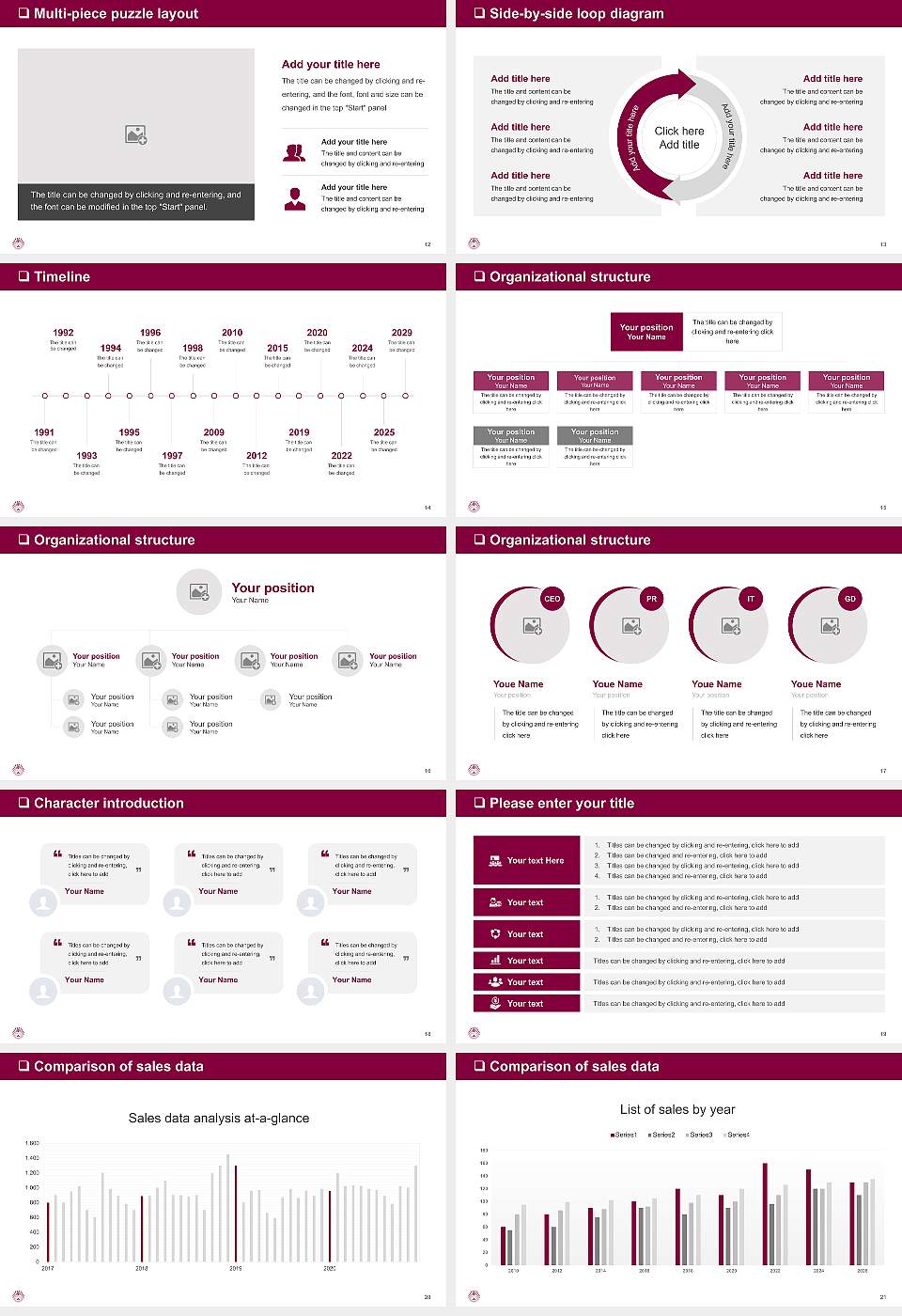 Kyushu University General Purpose PPT Template16:9 ratio PPT effect preview image3