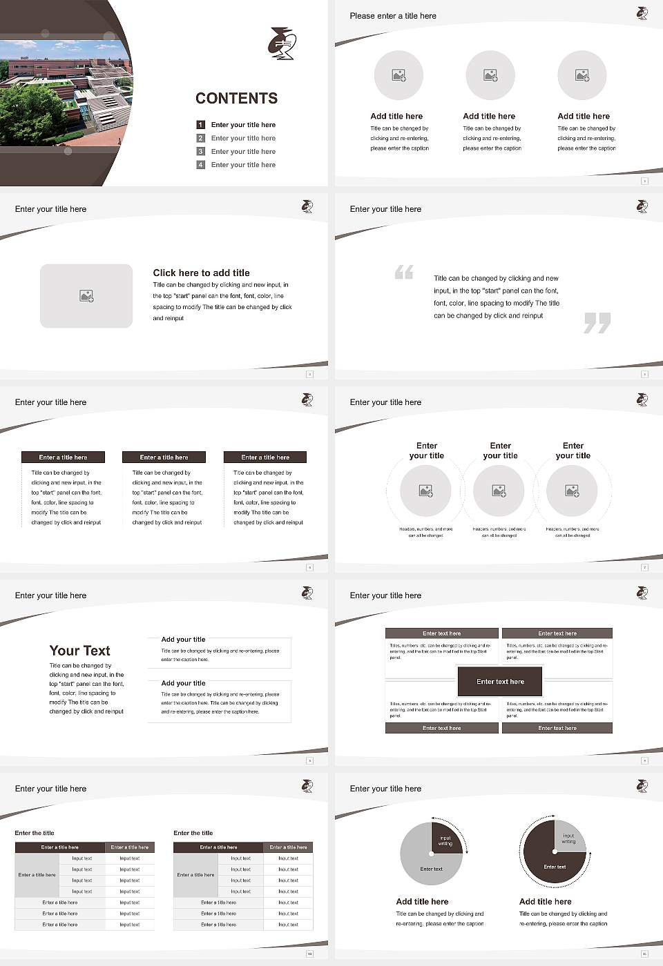 Kunitachi College of Music Course/Courseware Creation PPT Template16:9 ratio PPT effect preview image2