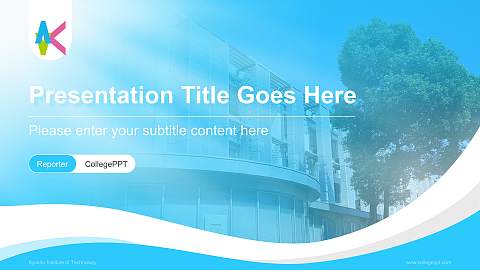 Kyushu Institute of Technology Lecture Sharing and Networking Event PPT Template
