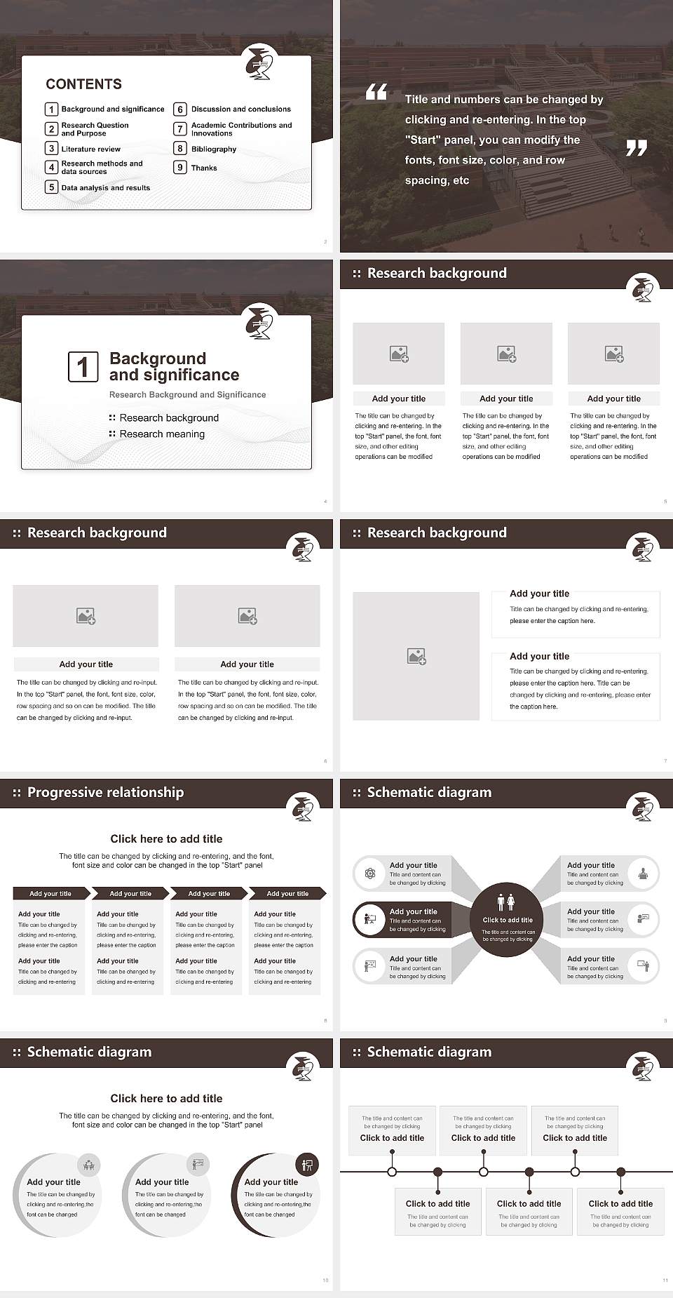 Kunitachi College of Music Graduation Thesis Defense PPT Template4:3 ratio PPT effect preview image2