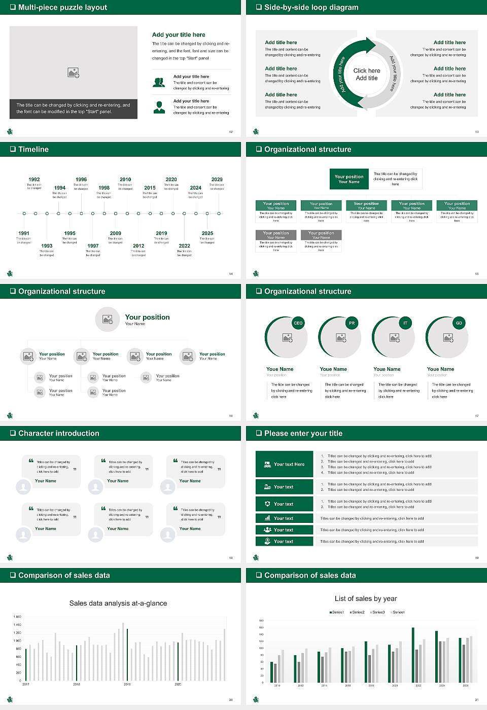 Kyushu Dental University General Purpose PPT Template16:9 ratio PPT effect preview image3