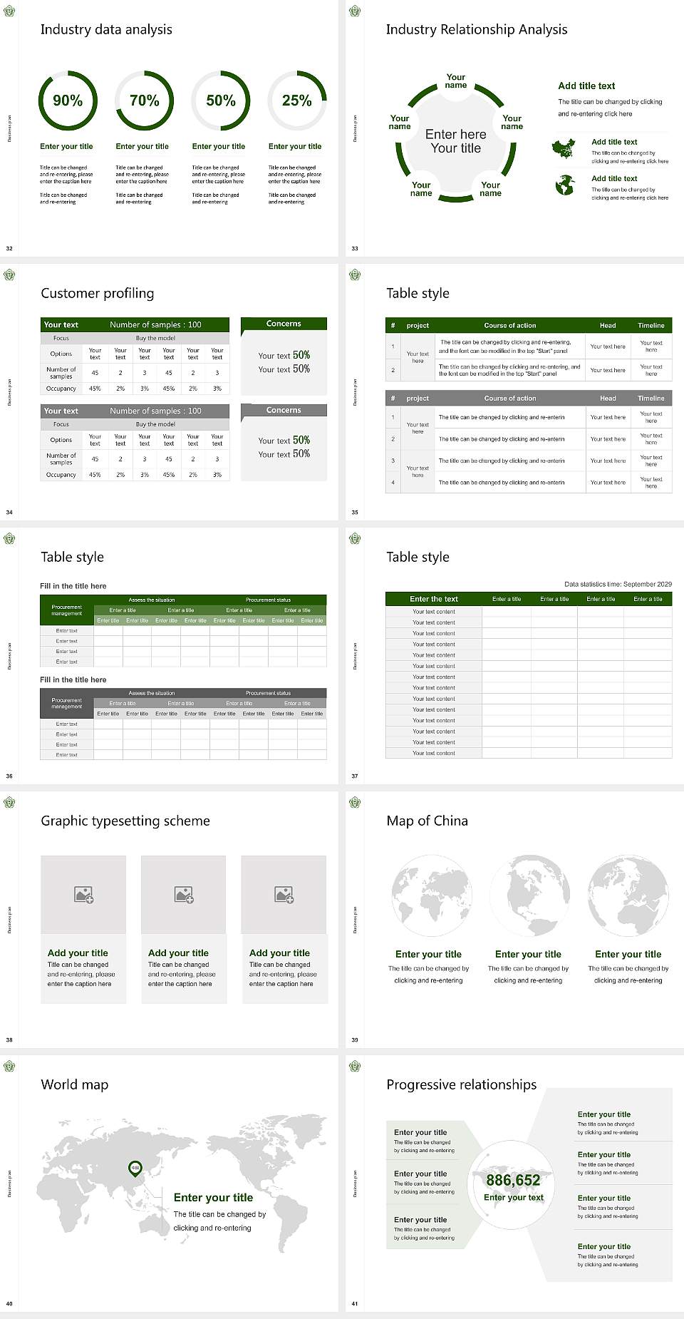 Kyushu Nutrition Welfare University Competition/Entrepreneurship Contest PPT Template4:3 ratio PPT effect preview image5