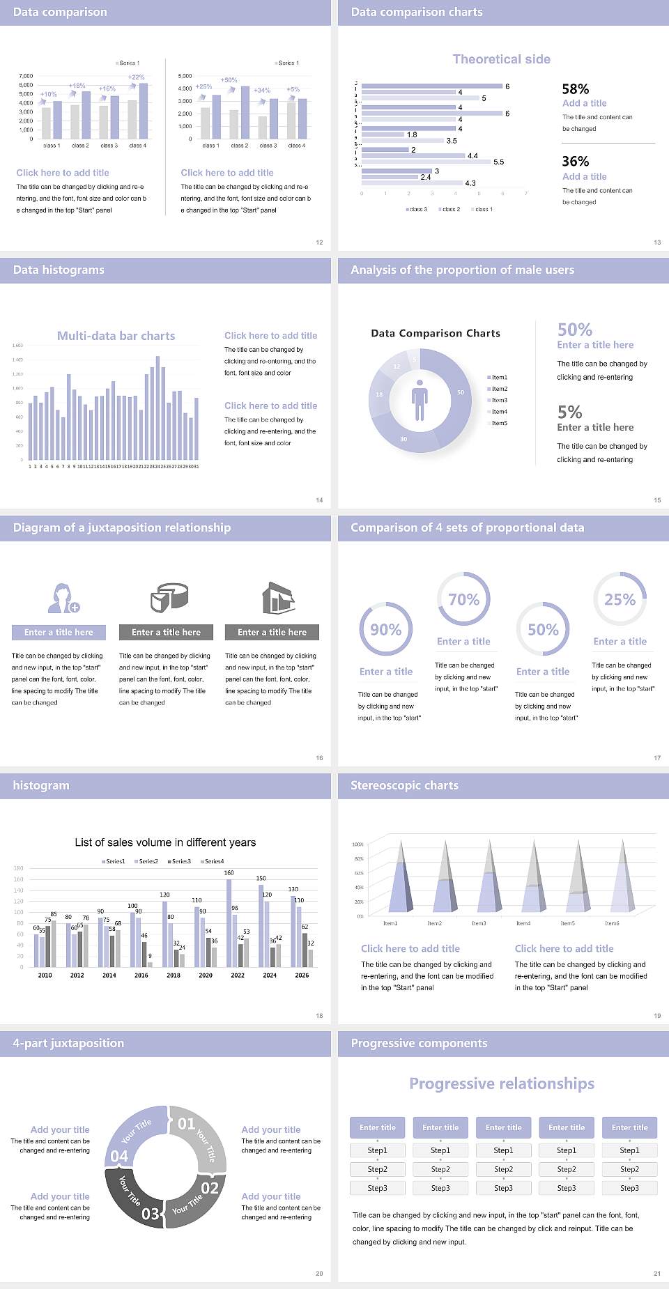 Kushiro Public University of Economics Thesis Proposal/Graduation Defense PPT Template4:3 ratio PPT effect preview image3