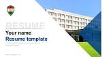 Kyoto Bunkyo University Resume Templat PPT