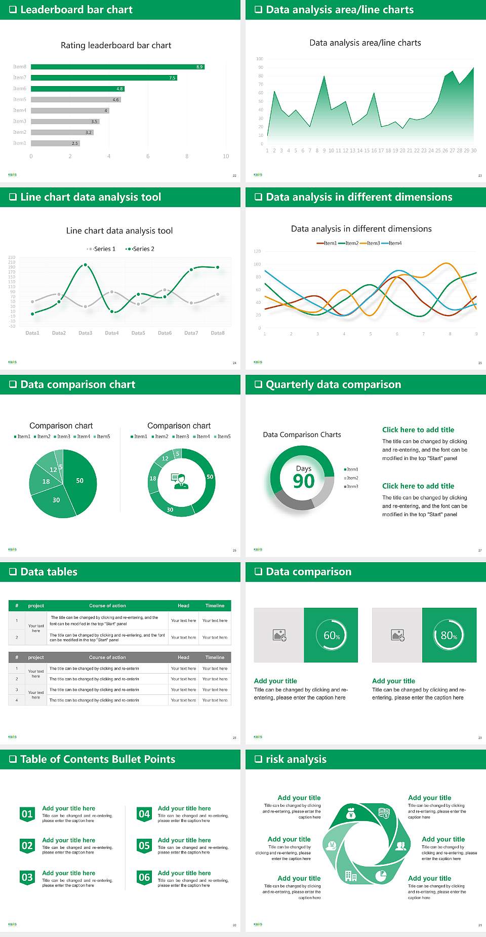 Kyoto University of Advanced Science General Purpose PPT Template4:3 ratio PPT effect preview image4