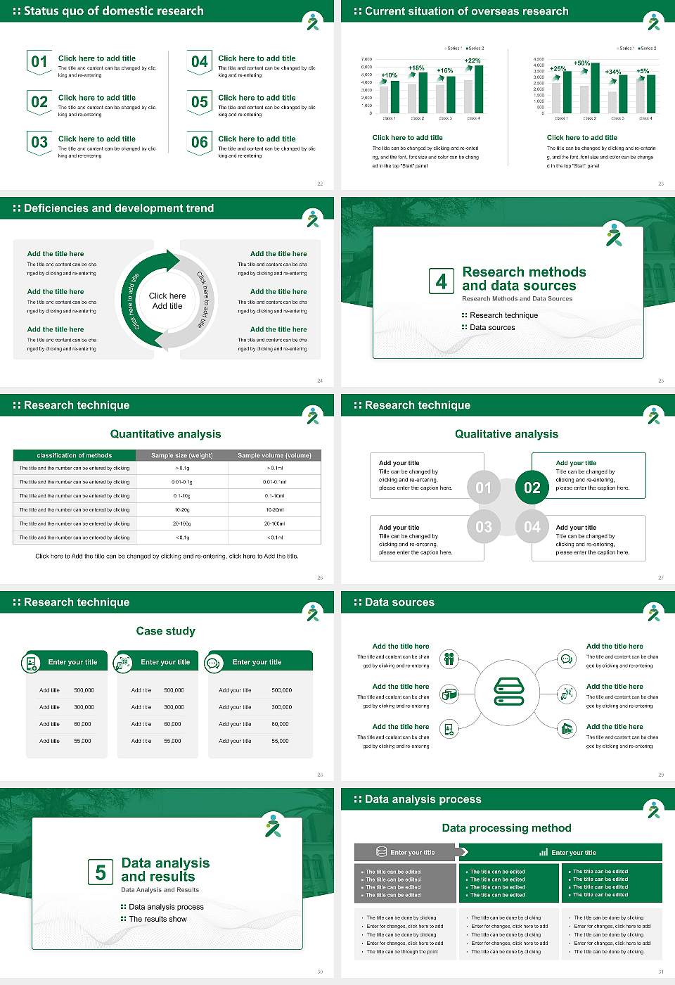 Kurume University Graduation Thesis Defense PPT Template16:9 ratio PPT effect preview image4
