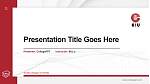 Kyushu Sangyo University Thesis Proposal/Graduation Defense PPT Template