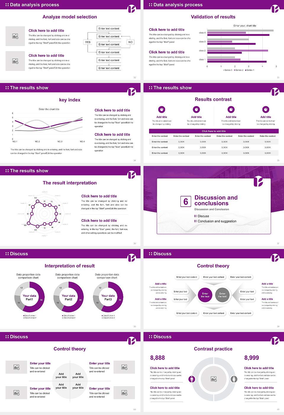 Kyoto University of Education Graduation Thesis Defense PPT Template16:9 ratio PPT effect preview image5