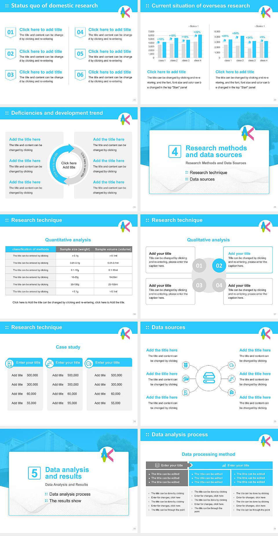 Kyushu Institute of Technology Graduation Thesis Defense PPT Template4:3 ratio PPT effect preview image4