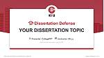 Kyushu Sangyo University Graduation Thesis Defense PPT Template